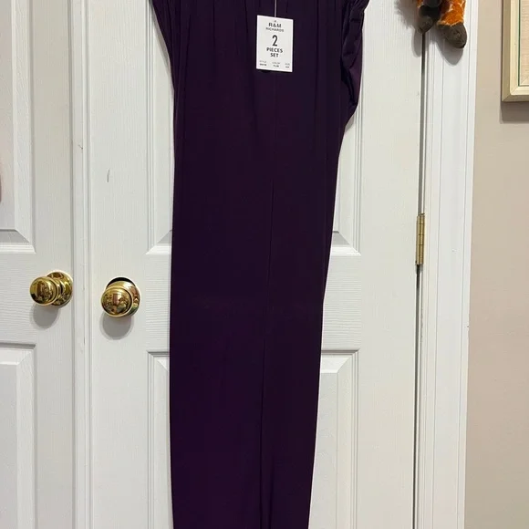 R&M Richards Purple Pantsuit - Picture 4 of 4